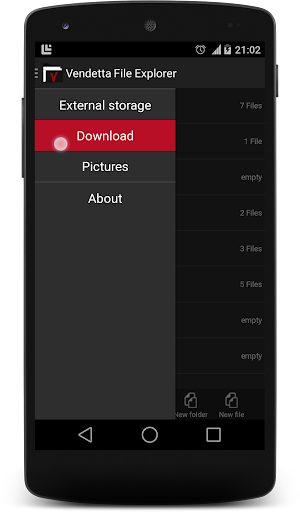 Vendetta File Explorer BETA