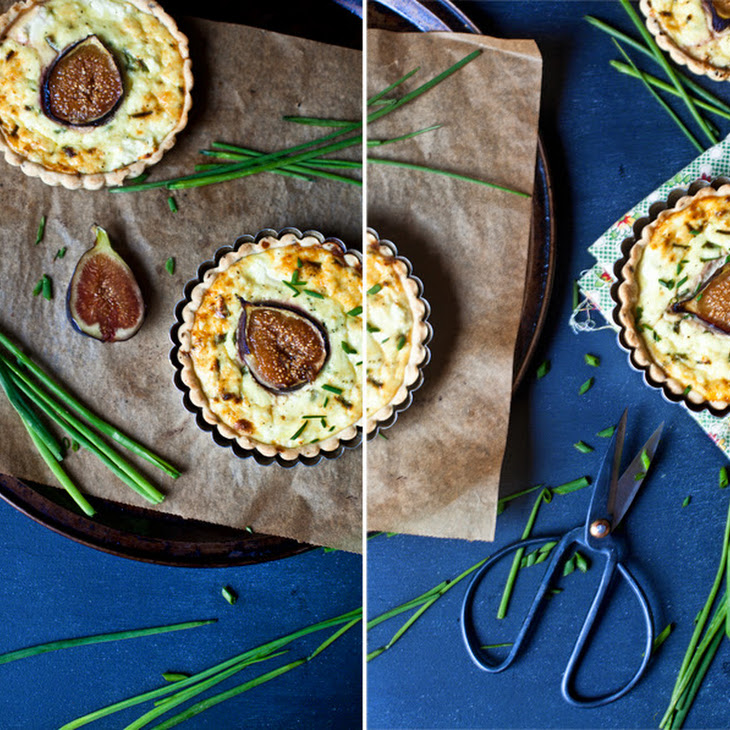 Fig and Goat Cheese Tarts Recipe Yummly