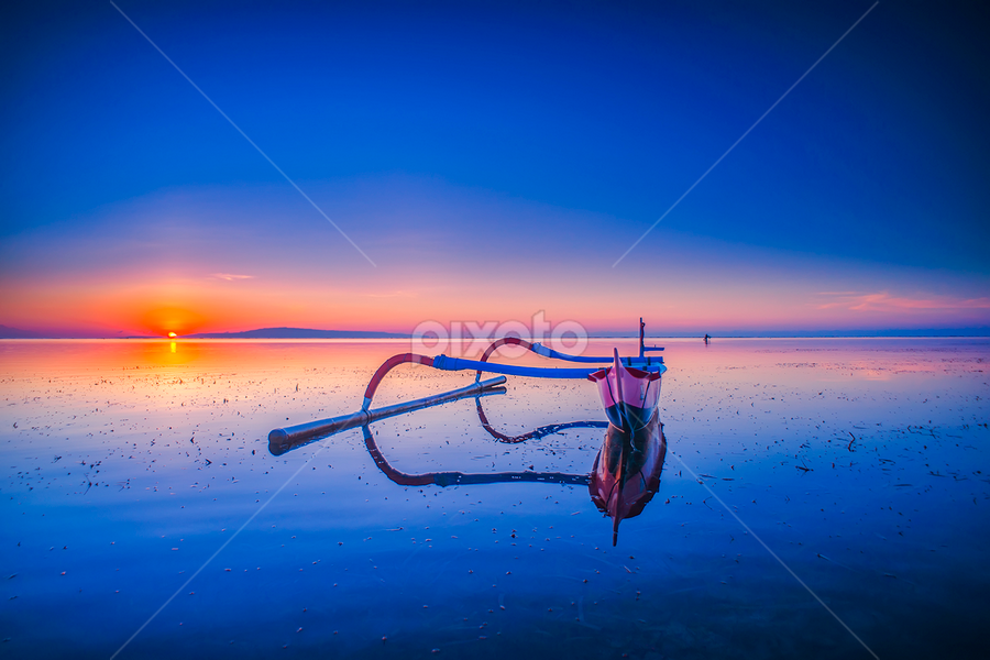 Still Alone by Om Kas - Transportation Boats