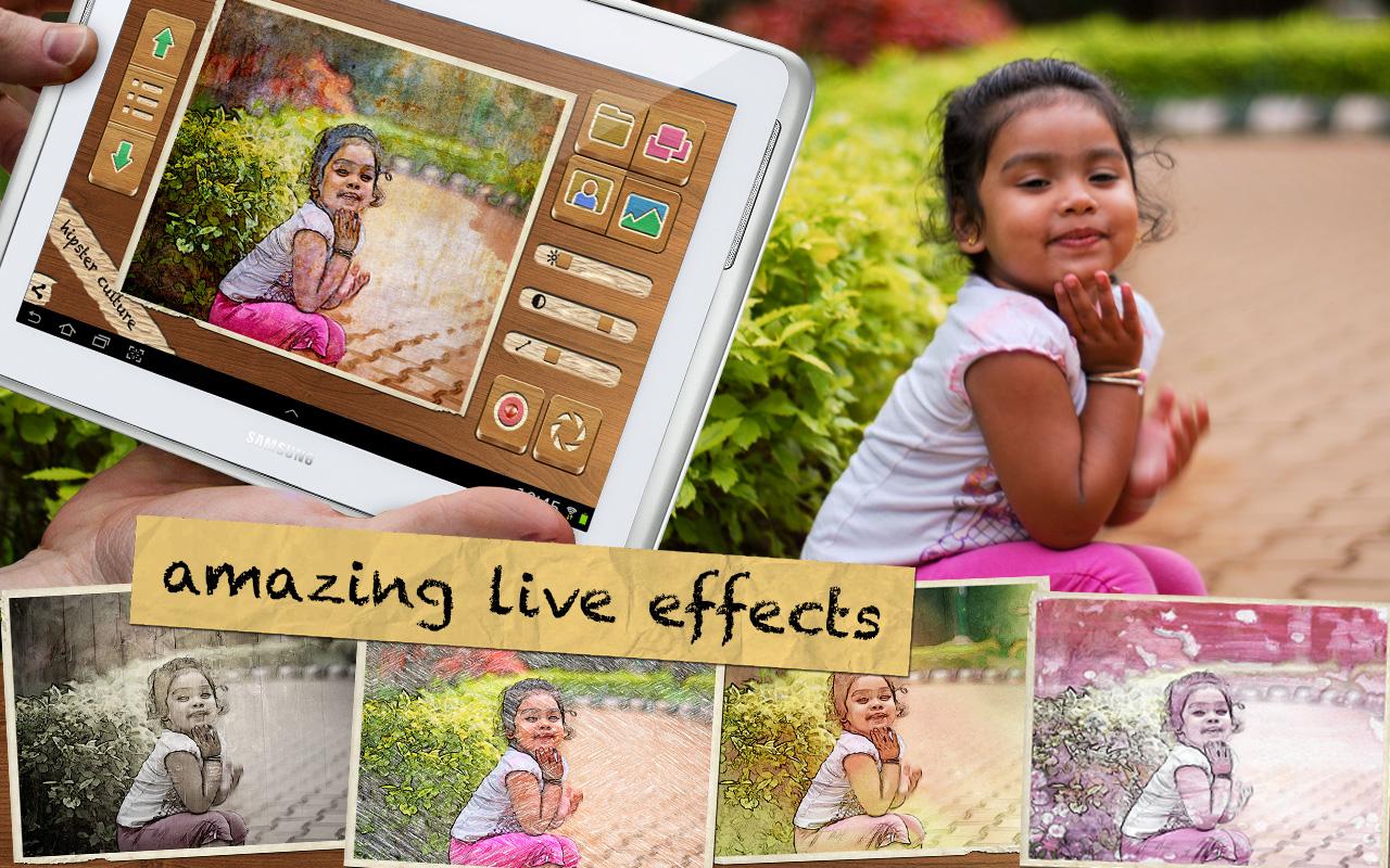 Android application Pencil Camera HD Premium screenshort