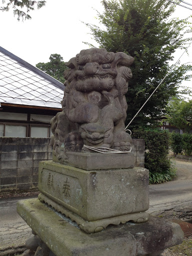 鹿嶋神社狛犬その1