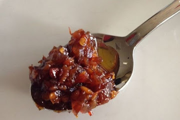 Delightfully hot chili pepper sauce