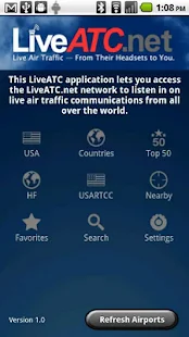 LiveATC for Android - screenshot thumbnail