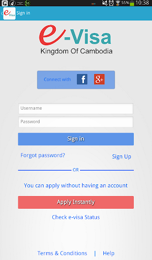 【免費旅遊App】Cambodia Evisa-APP點子