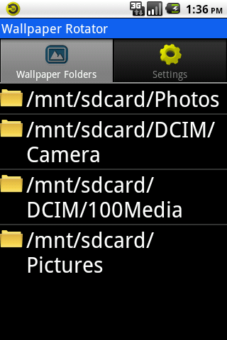 Wallpaper Rotator by Akalom Screen 1