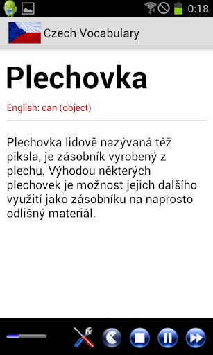 Czech Vocabulary