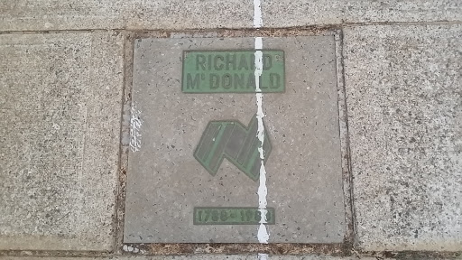 Richard McDonald Plaque 