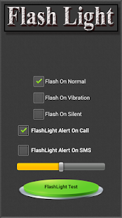 Lastest FlashLight Alert on Call & SMS APK