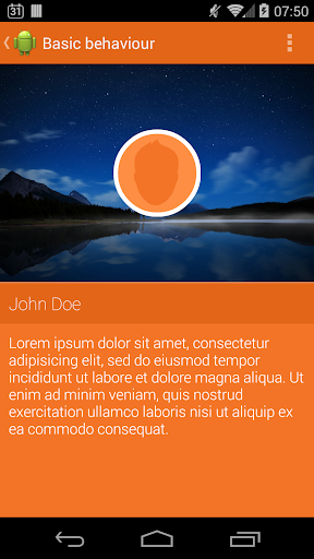 ExpandablePanel AndroidLibrary