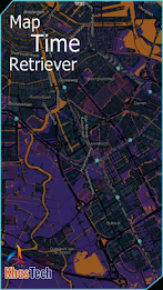 Distance Time Retriever Map poster 1