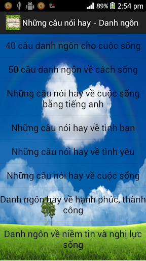 Những câu nói hay - Danh ngôn