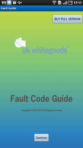 Fault Guide