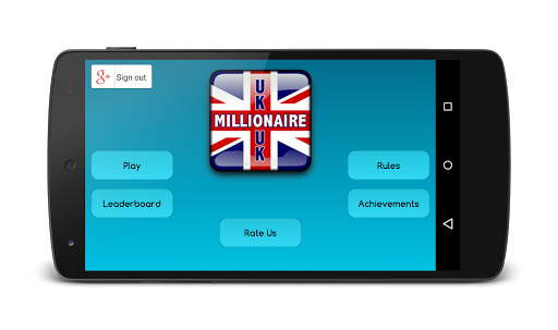 UK Millionaire Quiz