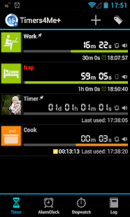 Timers4Me Timer&Stopwatch Pro - screenshot thumbnail