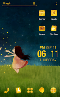 How to mod Autumn Night Atom Theme lastet apk for bluestacks
