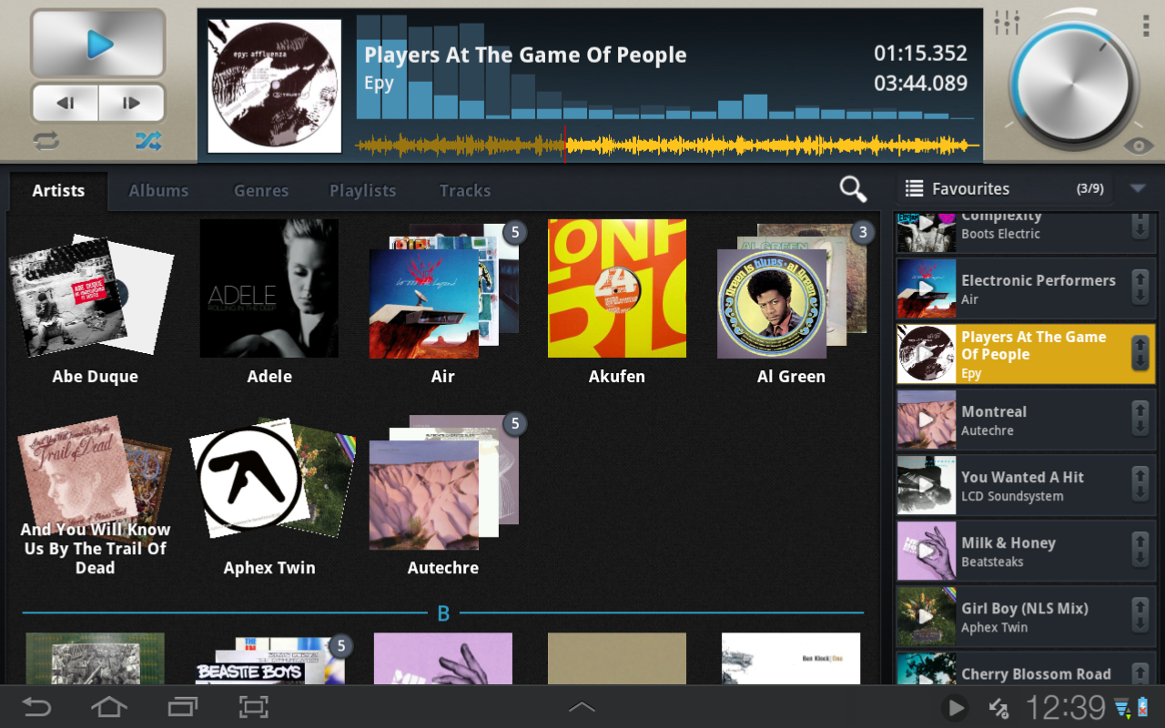 Select! Music Player Pro - screenshot