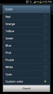Light Manager - LED Settings - screenshot thumbnail