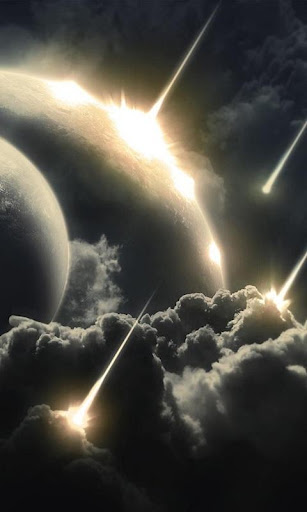 Meteors HD Free Live Wallpaper