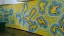Yellow And Blue Mural