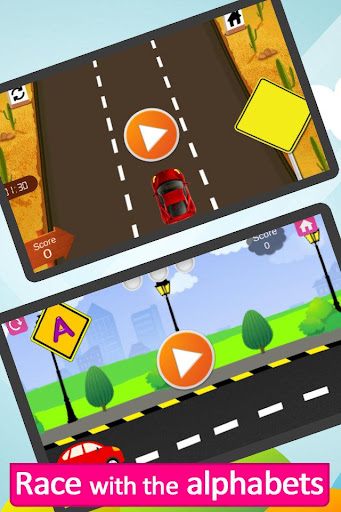 【免費教育App】适合儿童汽车游戏的字母表-APP點子