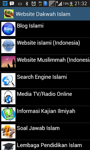 Website Dakwah Islam