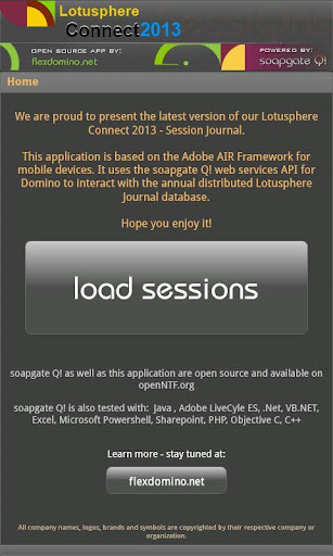 Lotusphere Connect2013 Tablet