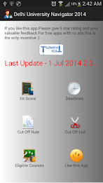 Delhi University DU Cut Off poster 1