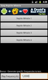 Download Easy Reptile Whistle APK for PC