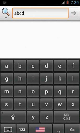 Alphabetical Keyboard old