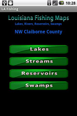 Louisiana Fishing Maps - 9.5K Screen 3