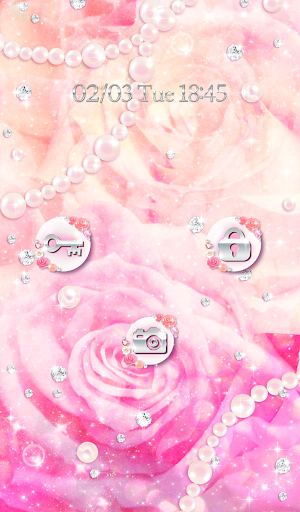 免費下載個人化APP|可爱的换肤壁纸★Shiny Pink Rose app開箱文|APP開箱王