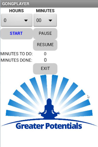 easy GONGPLAYER for MEDITATION