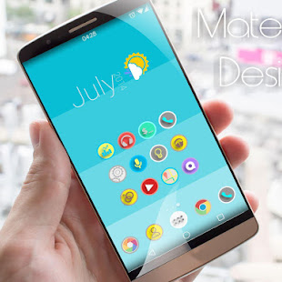 Material Design icon Pack HD v1 Apk