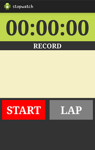 스톱워치번개 StopWatch BOLT