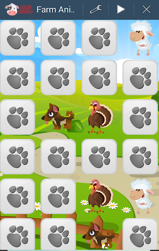 【免費休閒App】Matching Game Farm Animals-APP點子