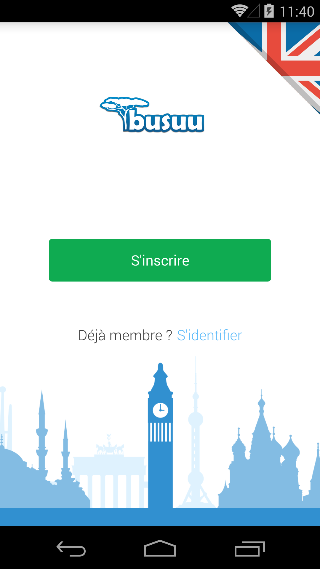 Android application Busuu: Learn English screenshort