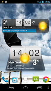Androidアプリ Weather: Live Weather Forecast のスクリーンショット