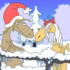 Christmas Caroling Horses for PC and MAC