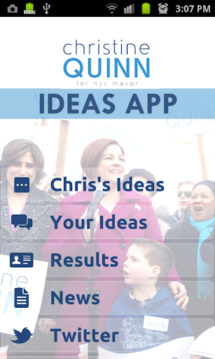 Quinn for New York Ideas App