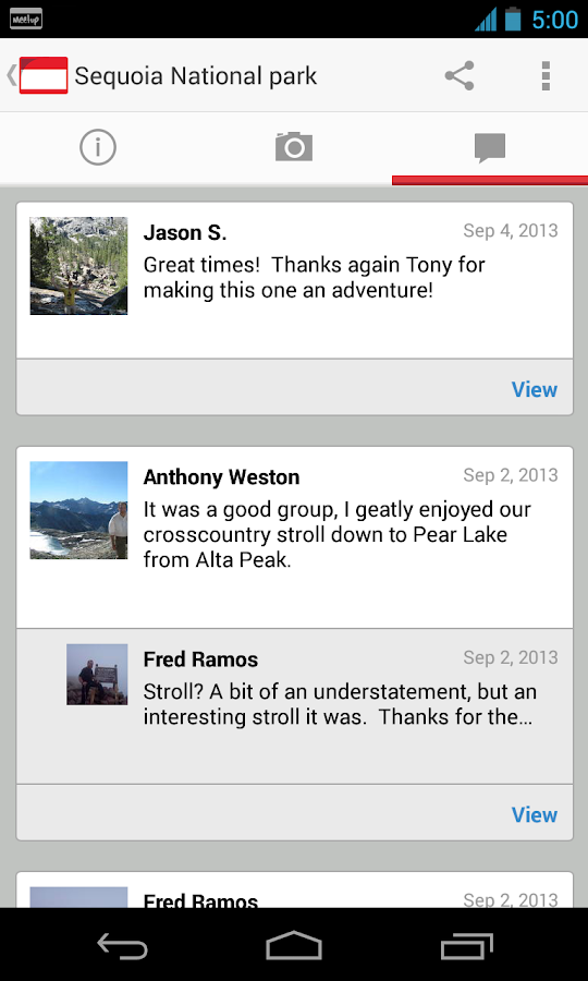 Meetup Make community real Android Apps on Google Play