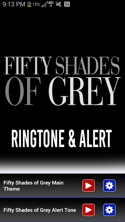 Android application Fifty Shades Of Grey Ringtone screenshort