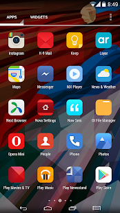 Dzire IOS 7 Theme Apex Nova GO - screenshot thumbnail