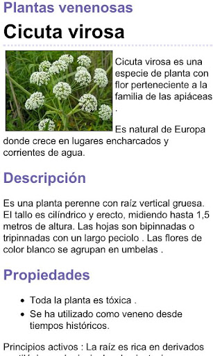 Plantas Venenosas