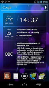 Glass Widgets ICS