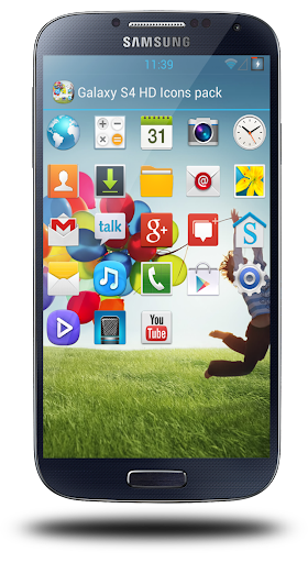Galaxy S4 HD Icon pack theme