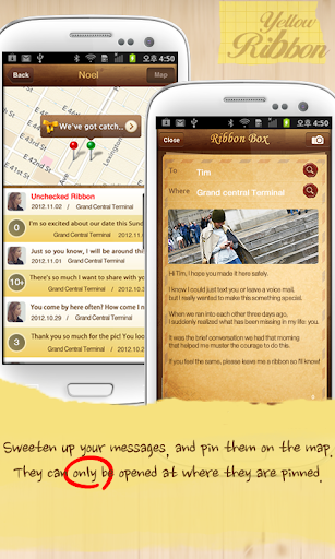 【免費社交App】YellowRibbon -sweetest letters-APP點子