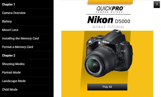 How to mod Guide to Nikon D5000 2.0.0 apk for laptop