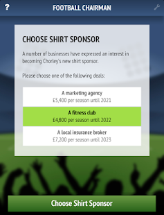  Football Chairman  