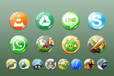 Screenshot Lenses Icon Pack Theme v1.0.0