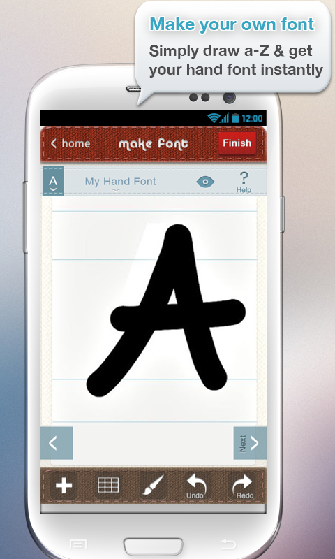 InstaFontMaker Font Maker Free - screenshot
